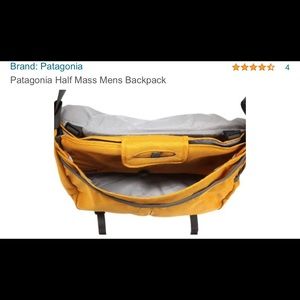 Patagonia messenger bag with laptop protection